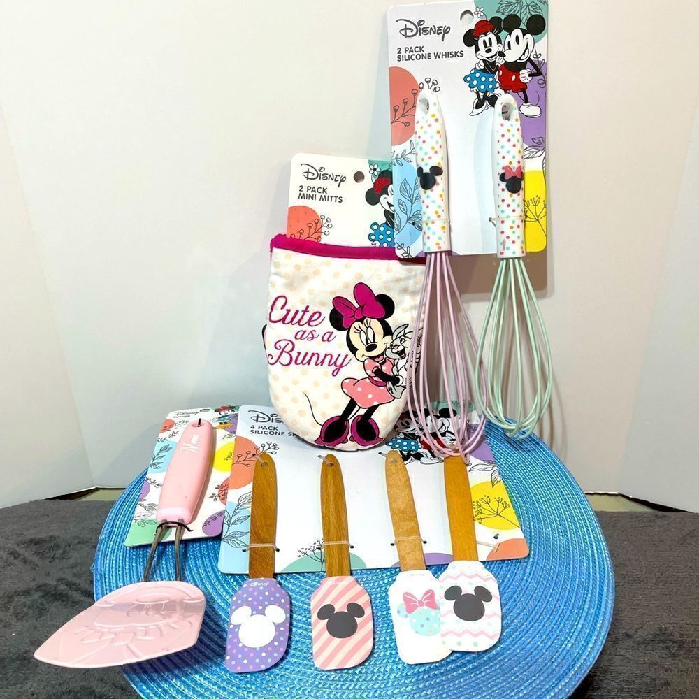 Disney Minnie Mouse 4 piece kitchen set variety NWT